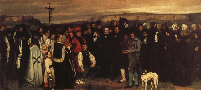 Gustave Courbet A Funeral in Ornans